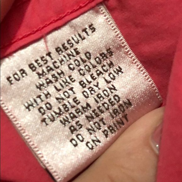 Peter Millar seaside collection coral button down - Picture 7 of 9